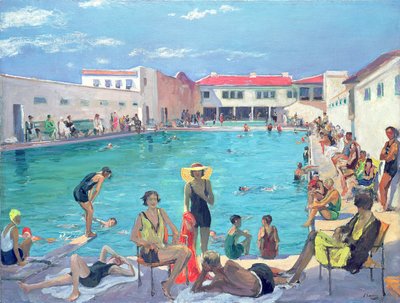 フロリダの冬 作： John Lavery